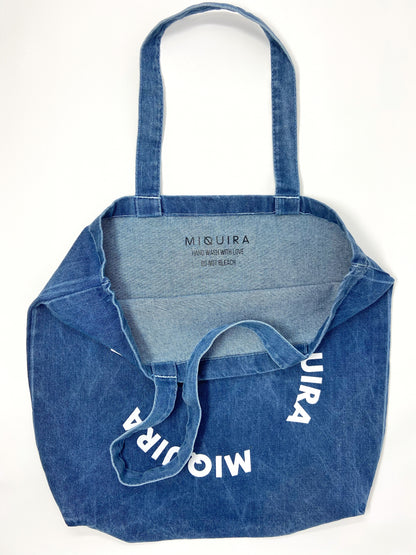 Miquira Denim Tote Bag